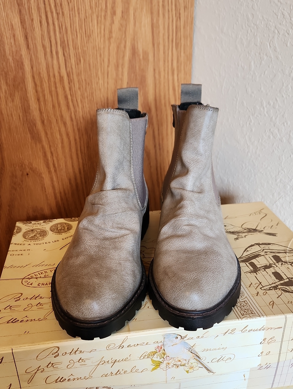 Blowfish Stone/Taupe  Chelsea Ankle Boots